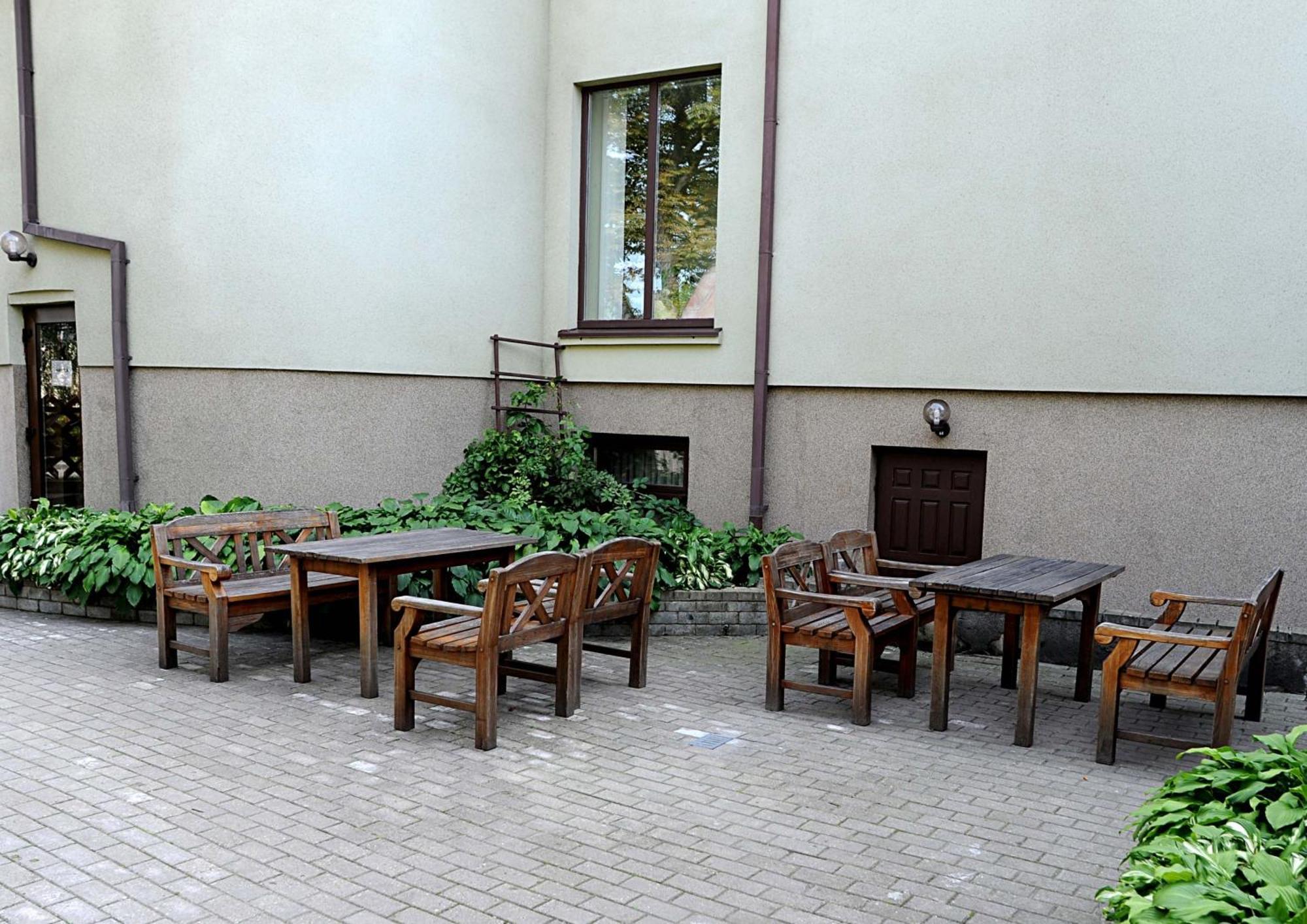 Hotel Senas Namas Алитус Экстерьер фото